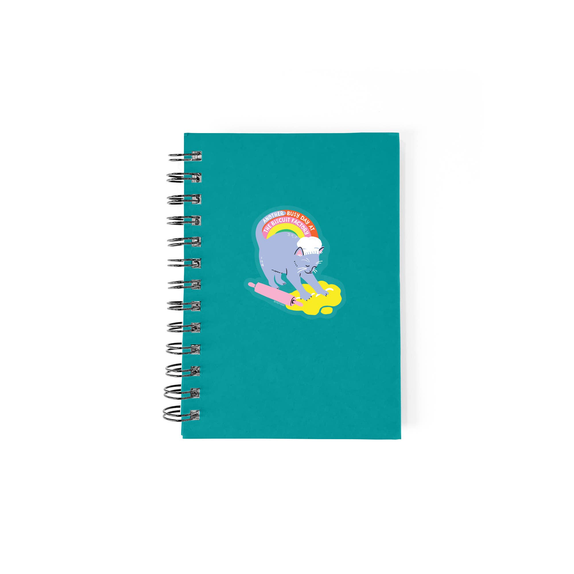 5 Eye Studio – Großhandel Aufkleber – Biscuit Factory Kitty Vinylaufkleber, transparent1