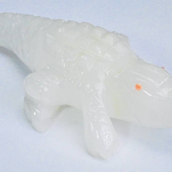 Marble Albino Crocodile 2" for wholesale by SS handcrafted Art