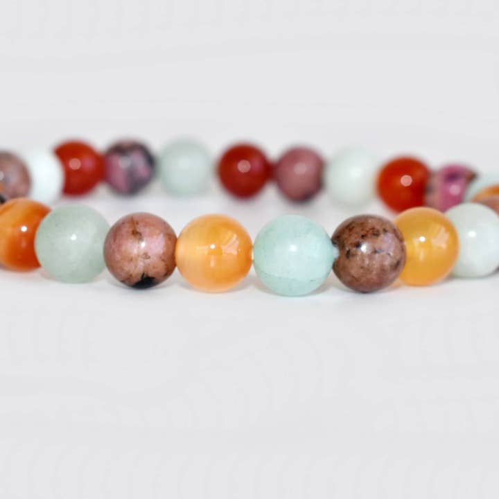 AK Healing Crystals – wholesale Beaded bracelet – Cancer Zodiac Bracelet, Zodiac Horoscope
