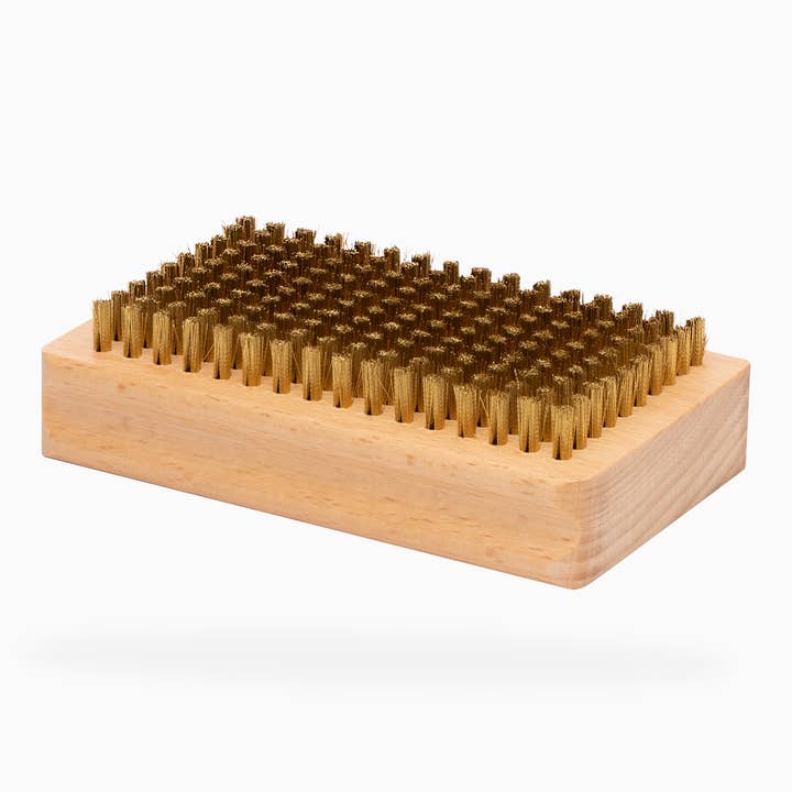 Wax Brush: Brass | CASE = 3 Units for wholesale by mountainFLOW