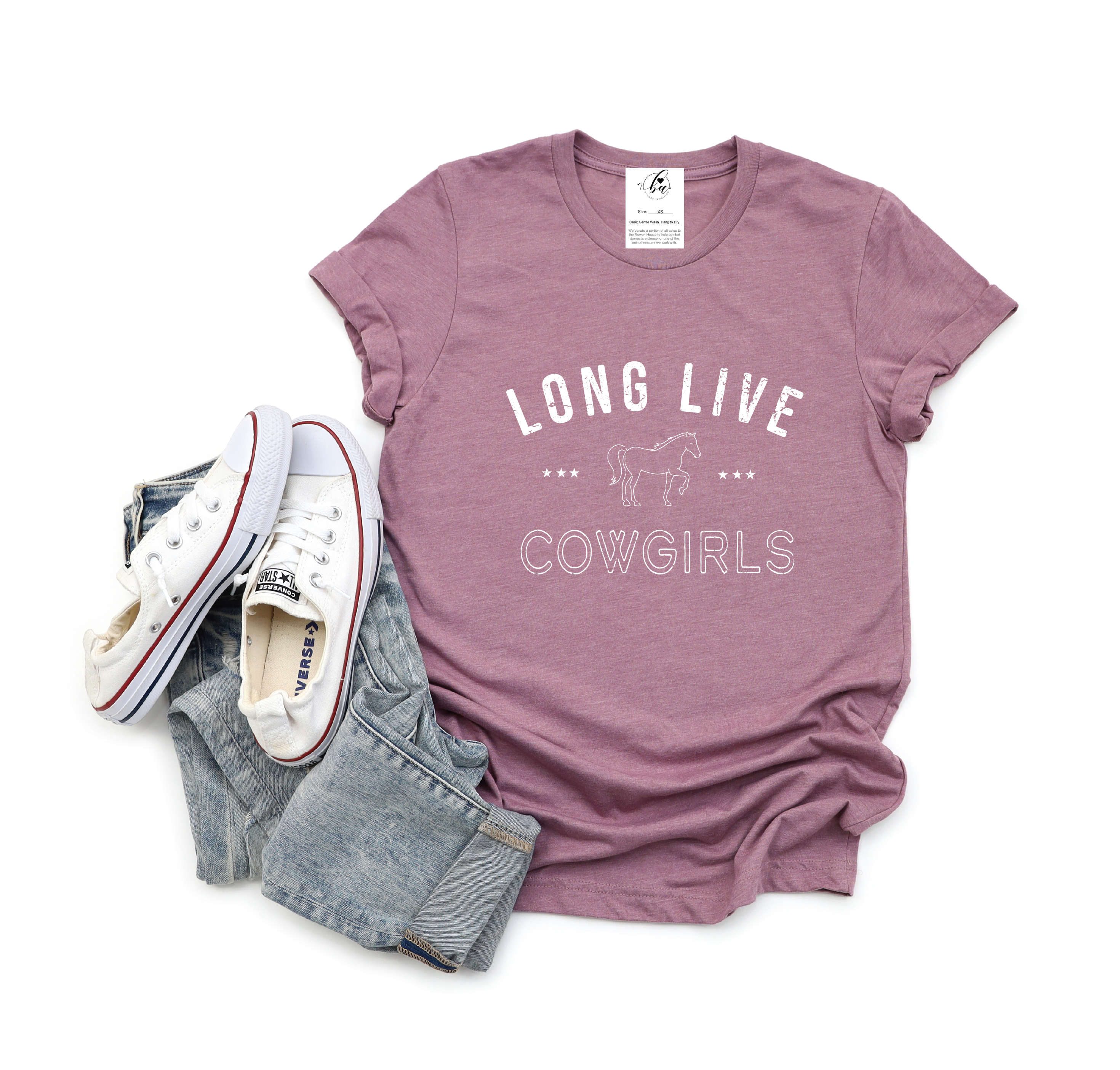 Blonde Ambition Apparel & Designs - Wholesale Screen Printed T-Shirt - Women's - Long Live Cowgirls Tee4