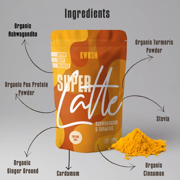 Kwush – wholesale Powdered health drink – Kwush Gold Super Latte2