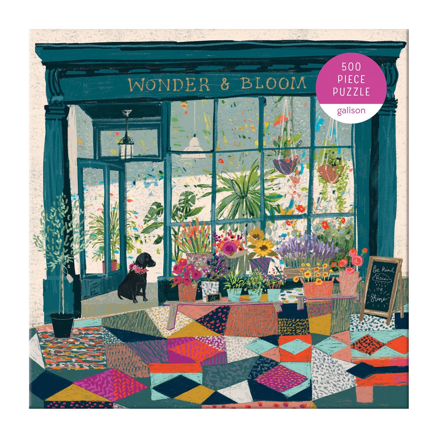 Chronicle Books - Wholesale Puzzle - Adult - Wonder & Bloom 500 Piece Puzzle2