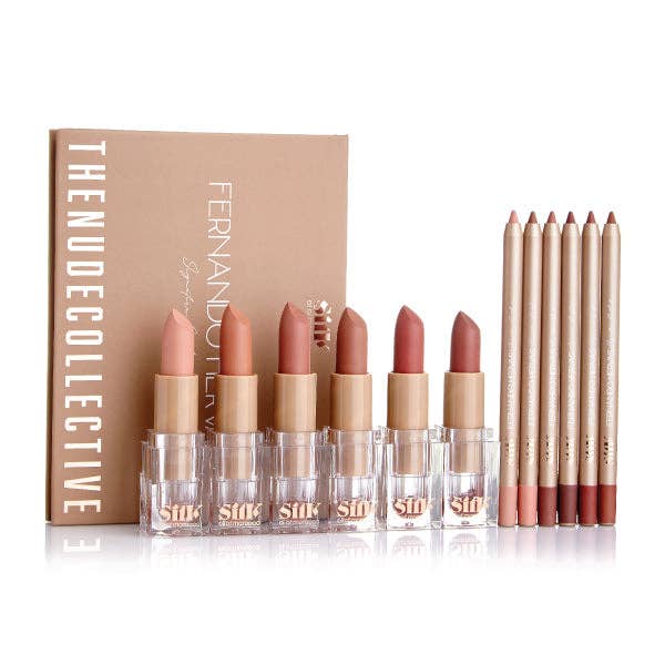 Silk oil of Morocco - Wholesale Lipstick set - The Complete "Nude Collective" Collection 2 - Value Pack7