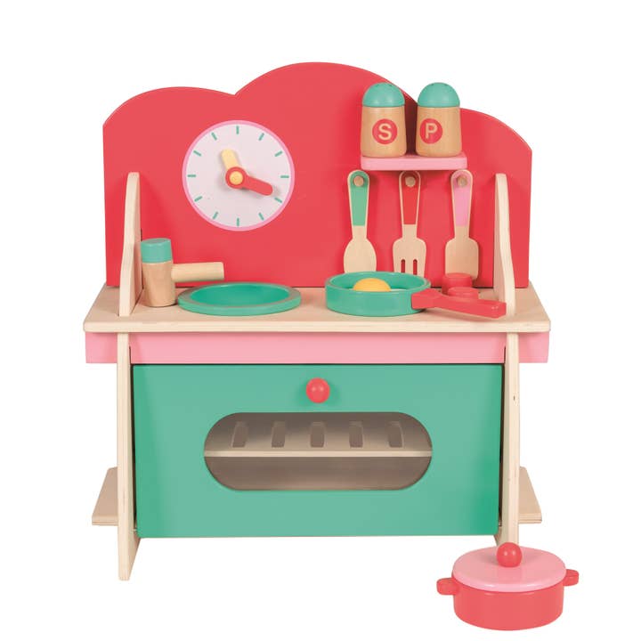 Wooden Toy Cooker Set for wholesale by Egmont Toys