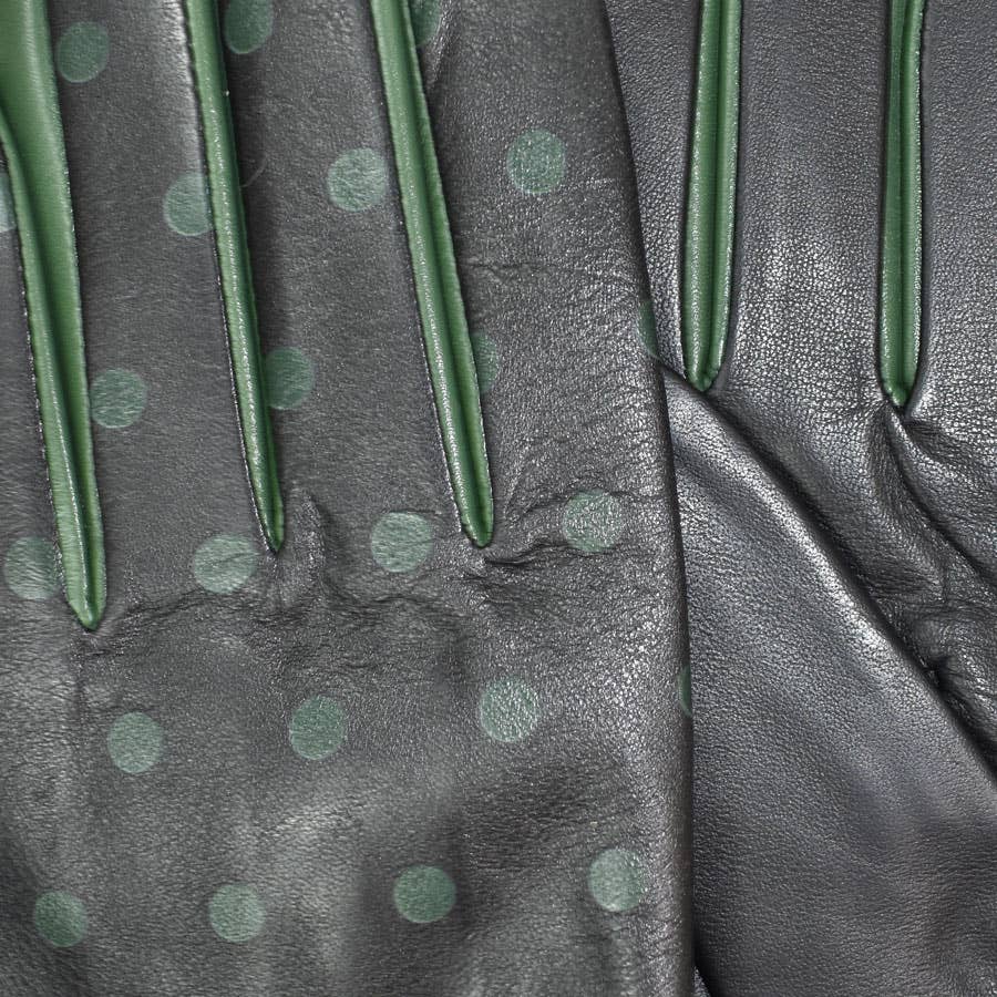 Dupatta Designs - Wholesale Gloves - Women's - Nyla Dotted Leather Driving Gloves O/S MED1