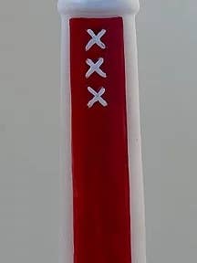 Adorno Amsterdammertje Rood/Wit para venta al por mayor de De ballen uit Utrecht