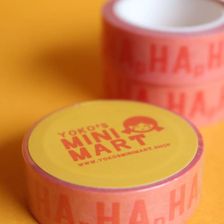 Yoko's Mini Mart – Großhandel Washi-Tape – HAPPY WASHI TAPE1