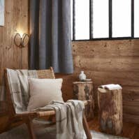 VORHANG 140 x 180 cm BJORN Titan für den Großhandel von L'effet Papillon