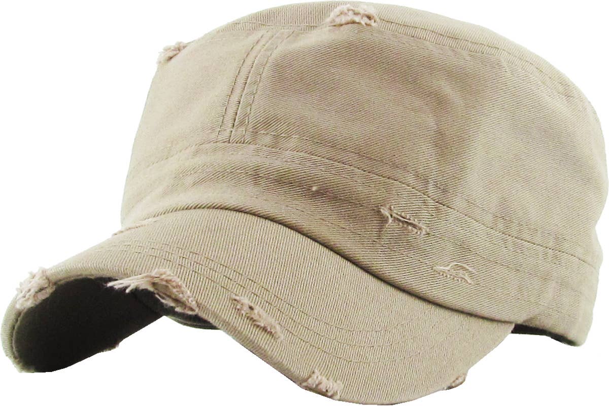 KBETHOS – wholesale Baseball cap – Men's – Distressed Army Cap (Adjustable)27