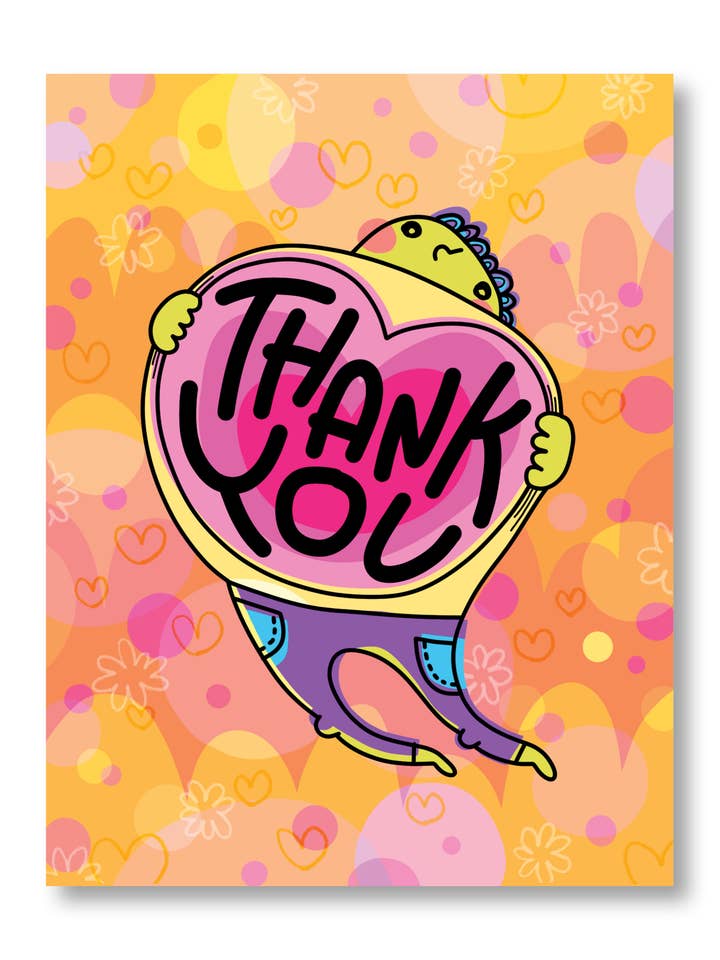 Carte de remerciement - Poitrine pour la vente par Chika Ando Illustration