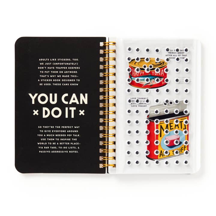 Abrams & Chronicle Books - Wholesale Sticker - You Can Do It Googly Sticker Book (Sticker Book or Pack)3