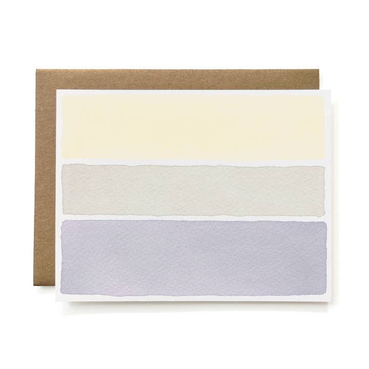 100% recycelter natürlicher Farbkarton — horizontale Streifen für den Großhandel von Knapping Press