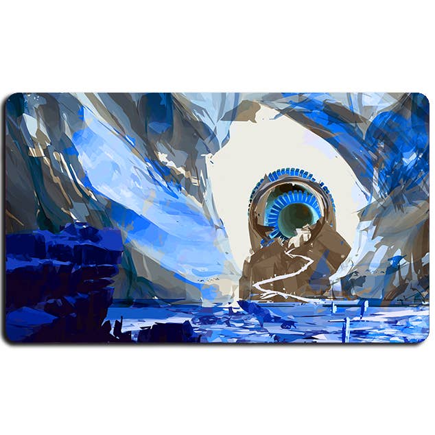 Triton - Playmat for wholesale by Allen Panakal Art