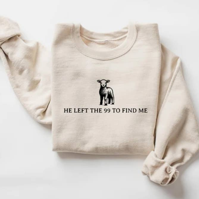 Han lämnade de 99 kristna tröjan för wholesale av Eleven Fashion