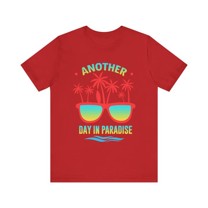 RC'nSONS - Wholesale Screen Printed T-Shirt - Unisex - Another Day In Paradise Unisex Tee25