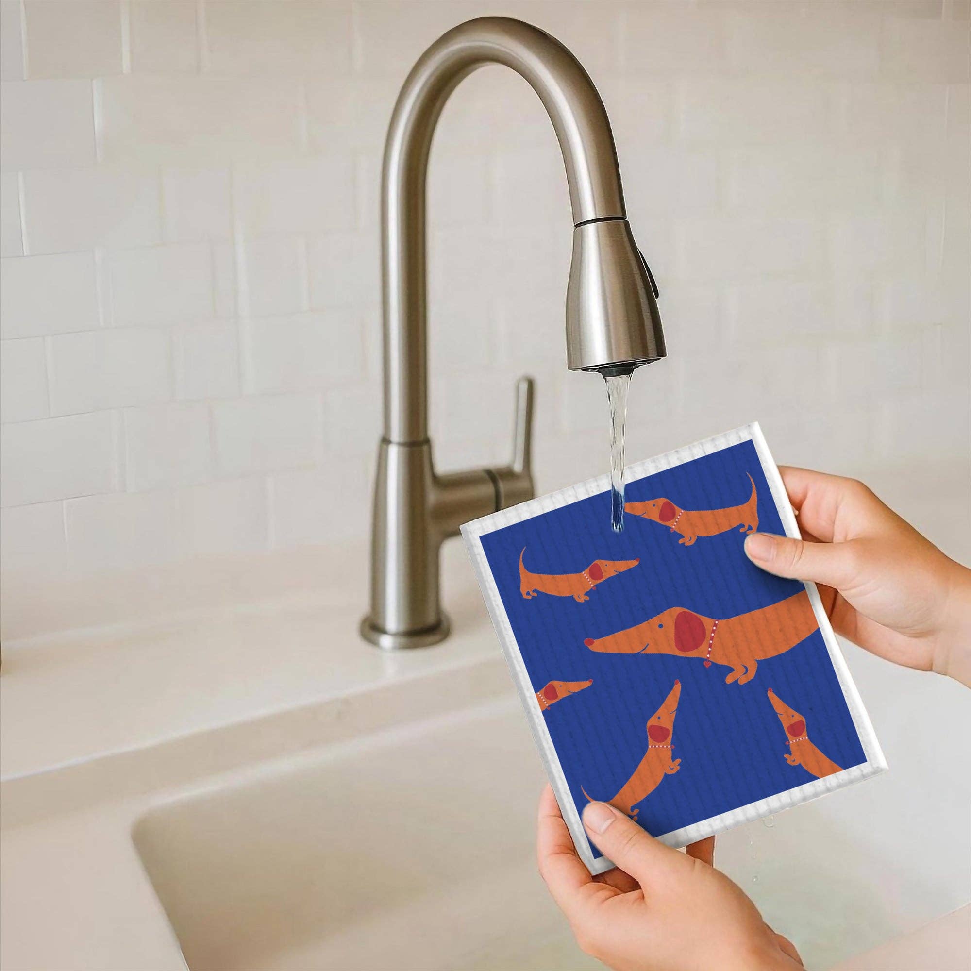 Naturbedacht – wholesale Kökshandduk/Disktrasa – Svamputduk - taxmotiv - nr 105