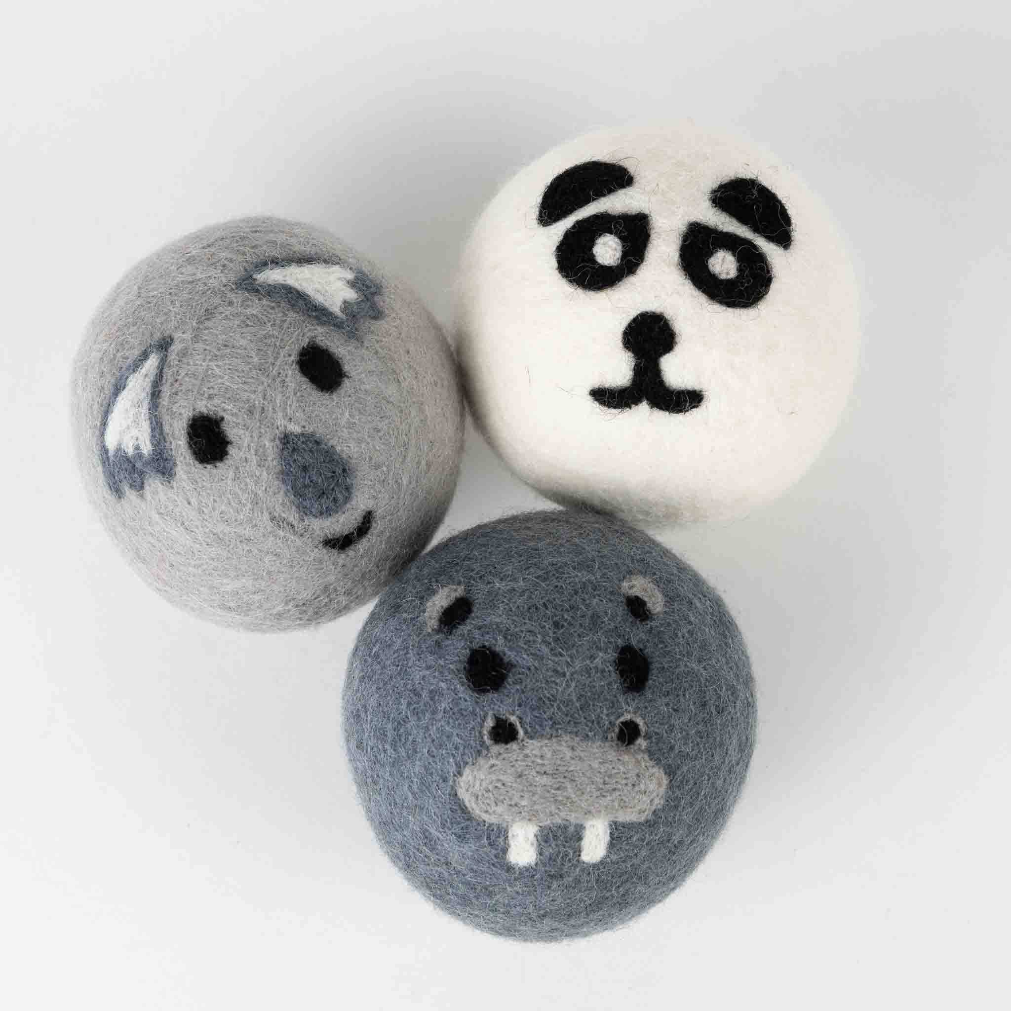 Ten Thousand Villages - Wholesale Dryer Balls - Eco Friendly Wool Dryer Ball - Hippo1