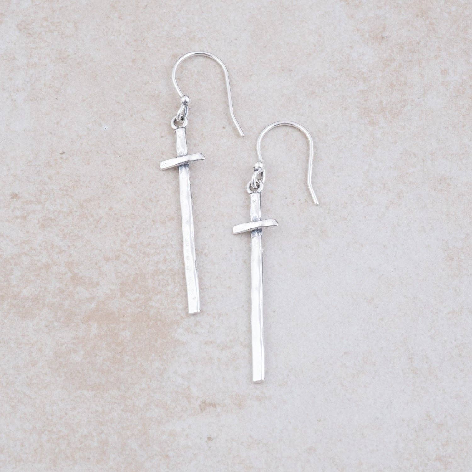 Sterling Silver Agape Earrings for wholesale on Faire