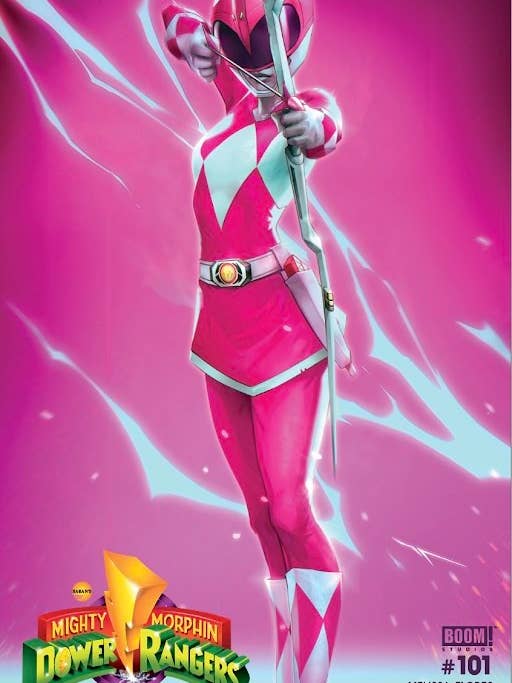 MIGHTY MORPHIN POWER RANGERS #101 IVAN TAO Exklusive Variante (09.11.2022) für den Großhandel von Unknown Comics