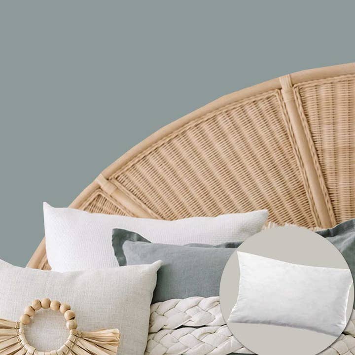 CUSHION SAGE WITH INSERT - 35CM X 50CM for wholesale by The Cushion Accessory Co. Pty Ltd