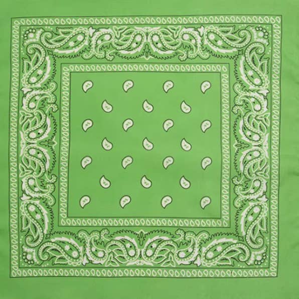 HoopLa - Wholesale Bandana - Women's - Bandana- 22" X 22"  100% Cotton Square Bandana Scarf11