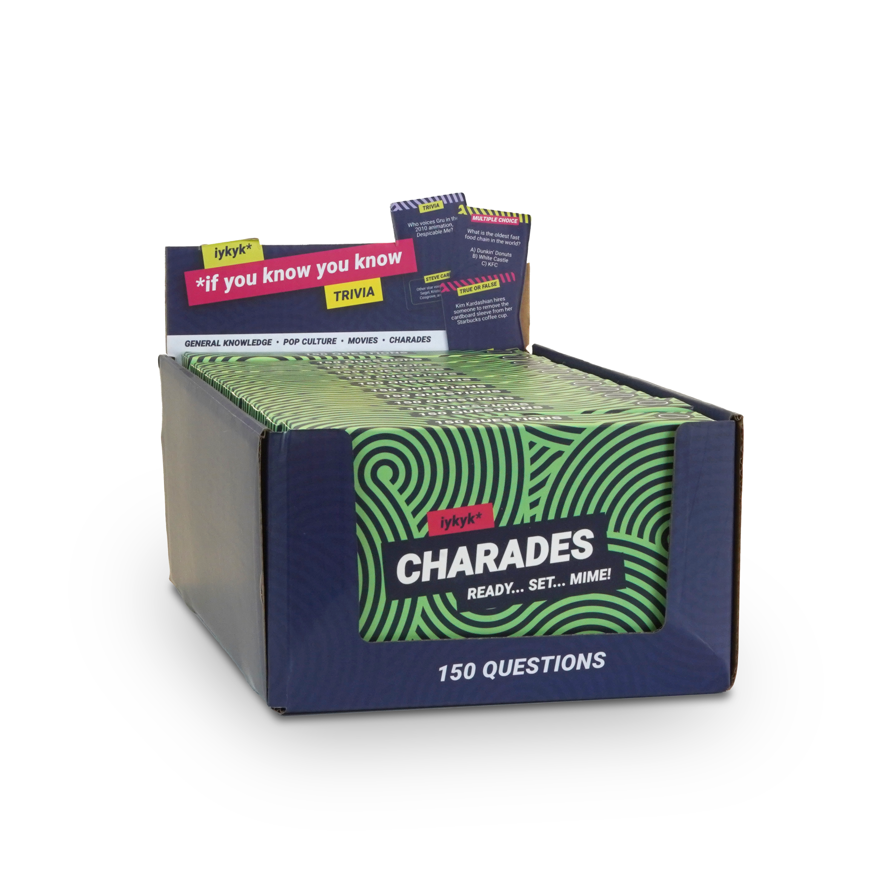 Bubblegum Stuff UK - Wholesale Card Game - iykyk: Charades | Classic Family Game for Christmas Parties5