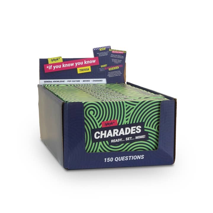 Bubblegum Stuff UK - Wholesale Card Game - iykyk: Charades | Classic Family Game for Christmas Parties5
