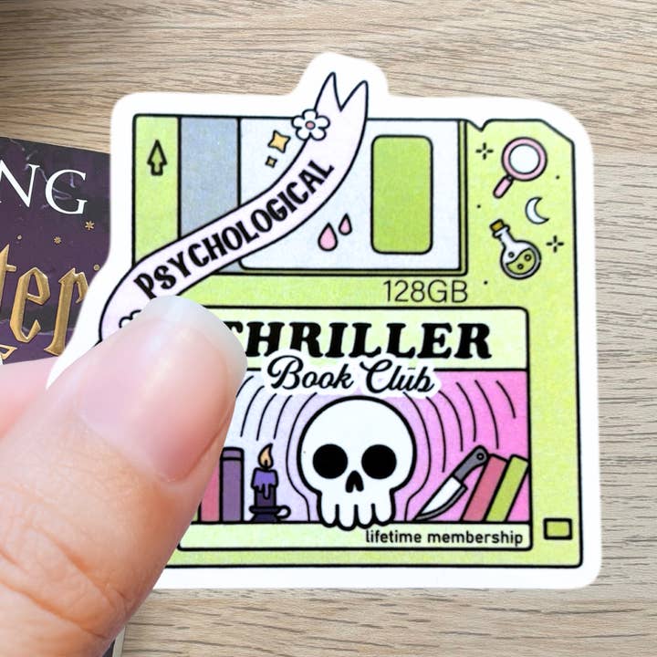 Autocolante de Disquete Thriller por atacado de Peachi Lane