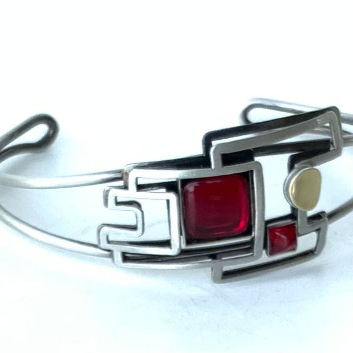 Christophe Poly / Crono Design - Vente Bracelet manchette - BRACELETS (B) - Manchette en fil en tailles 1 et 2, toutes deux ajustables8