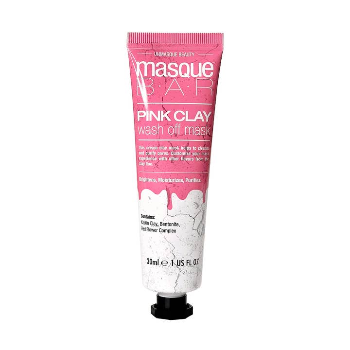 Pink Clay Peel-Off Mask - Tube for wholesale by Masquebar