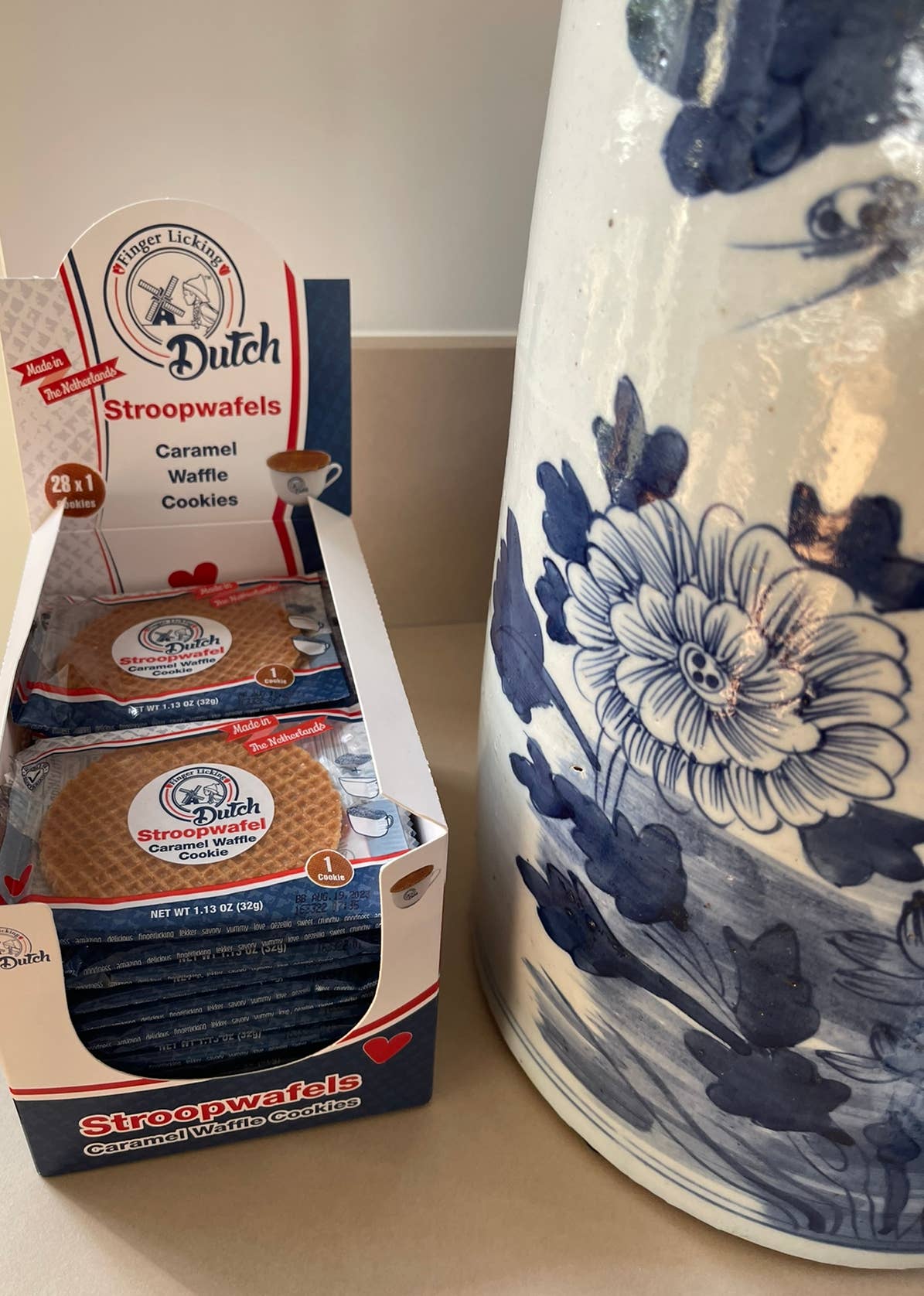 Finger Licking Dutch Stroopwafel Cookies – wholesale Caramel – Dutch Caramel Stroopwafels; Single wrapped 1-packs (QTY:56)4