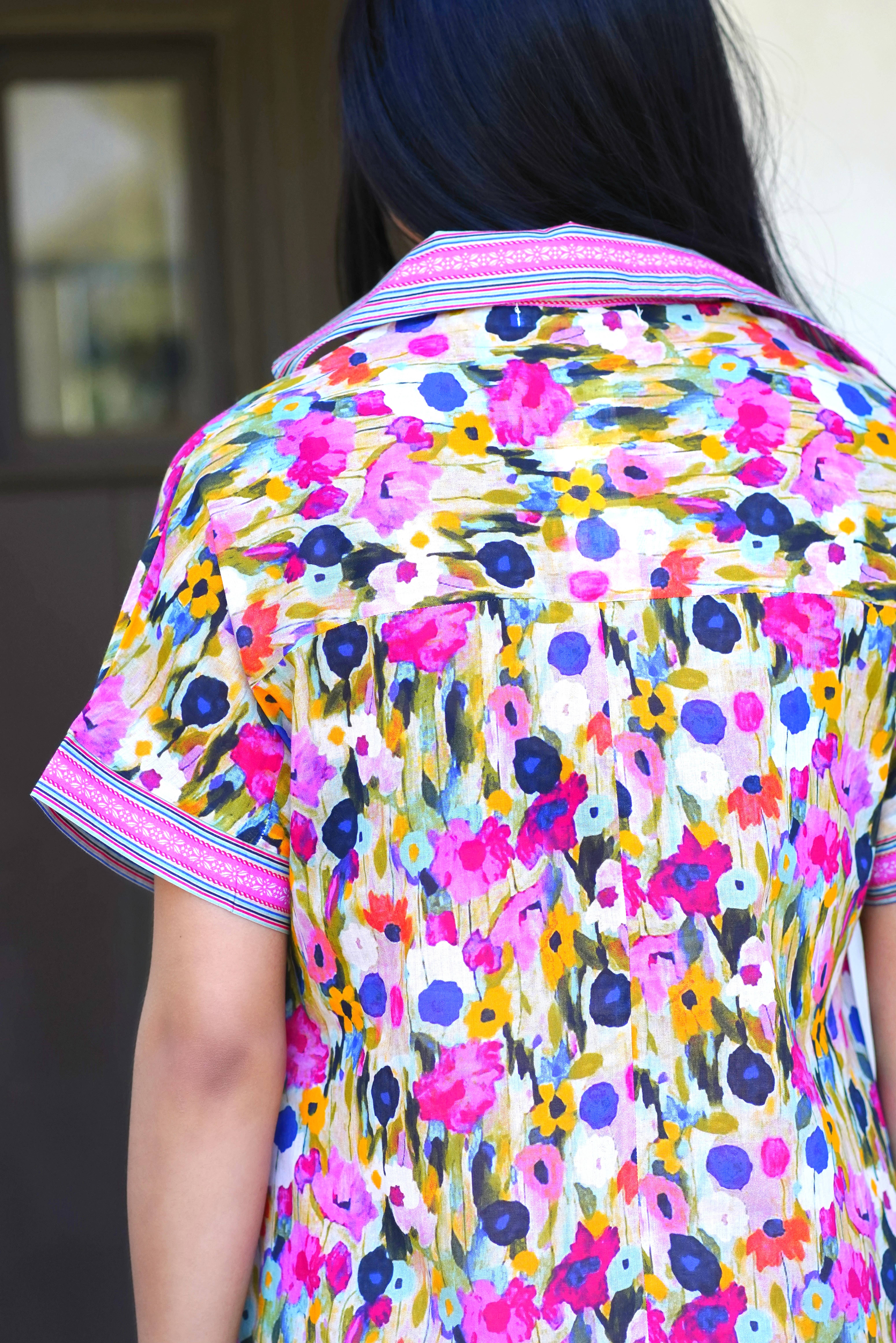 Rosa floral Vestido Floral Tallulah Rosa para venda a revendedores na Faire8