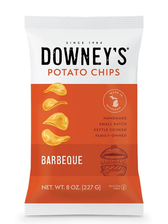 BARBEQUE KETTLE CHIPS for wholesale by Downey's Potato Chips