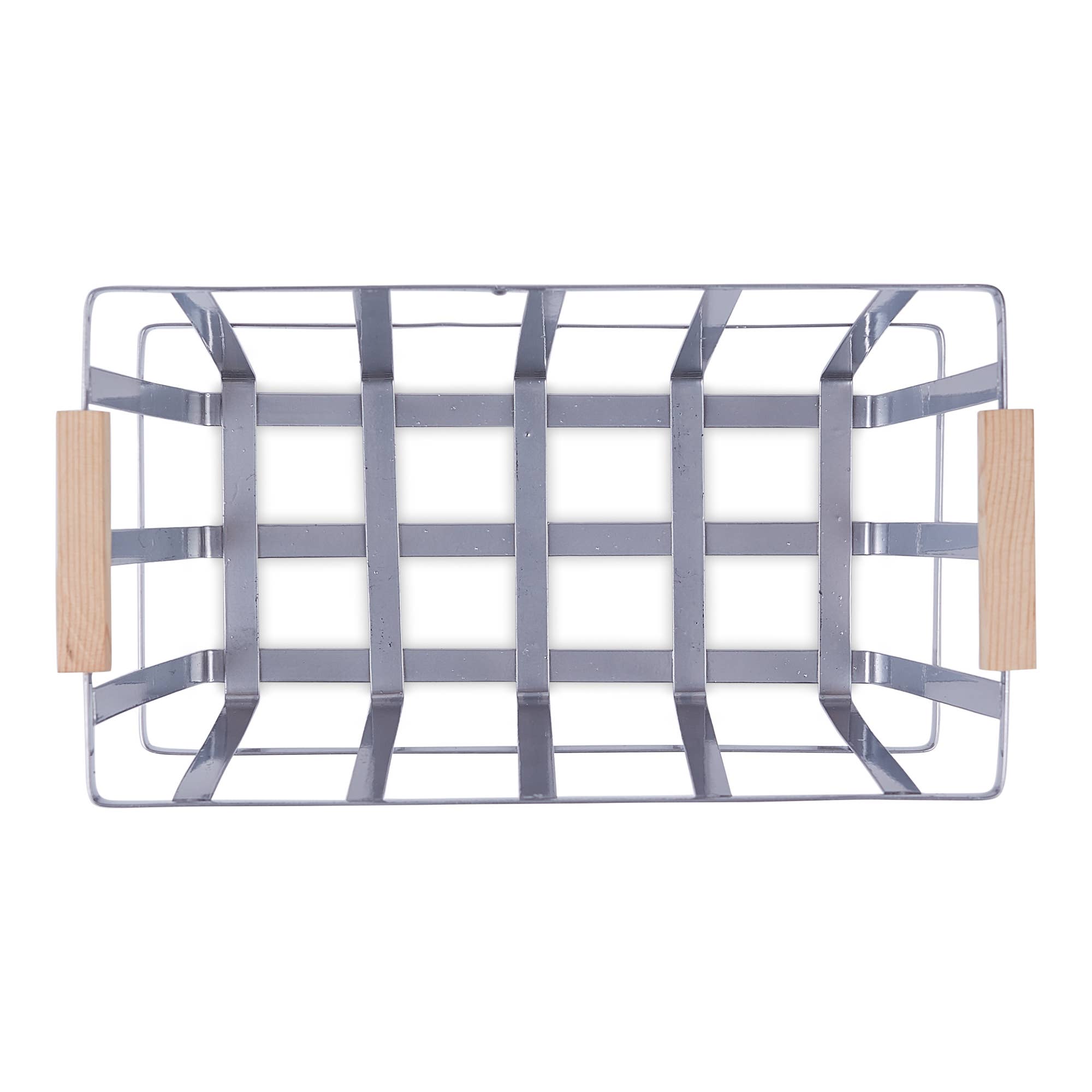 Welcome Home Unbeatable Deals - Vente Paniers - Ensemble de 3 paniers urbains modernes en métal galvanisé Asst2