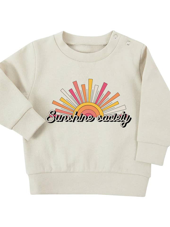 Sunshine Society børn bæredygtig sweater for engroshandel hos Marloweville