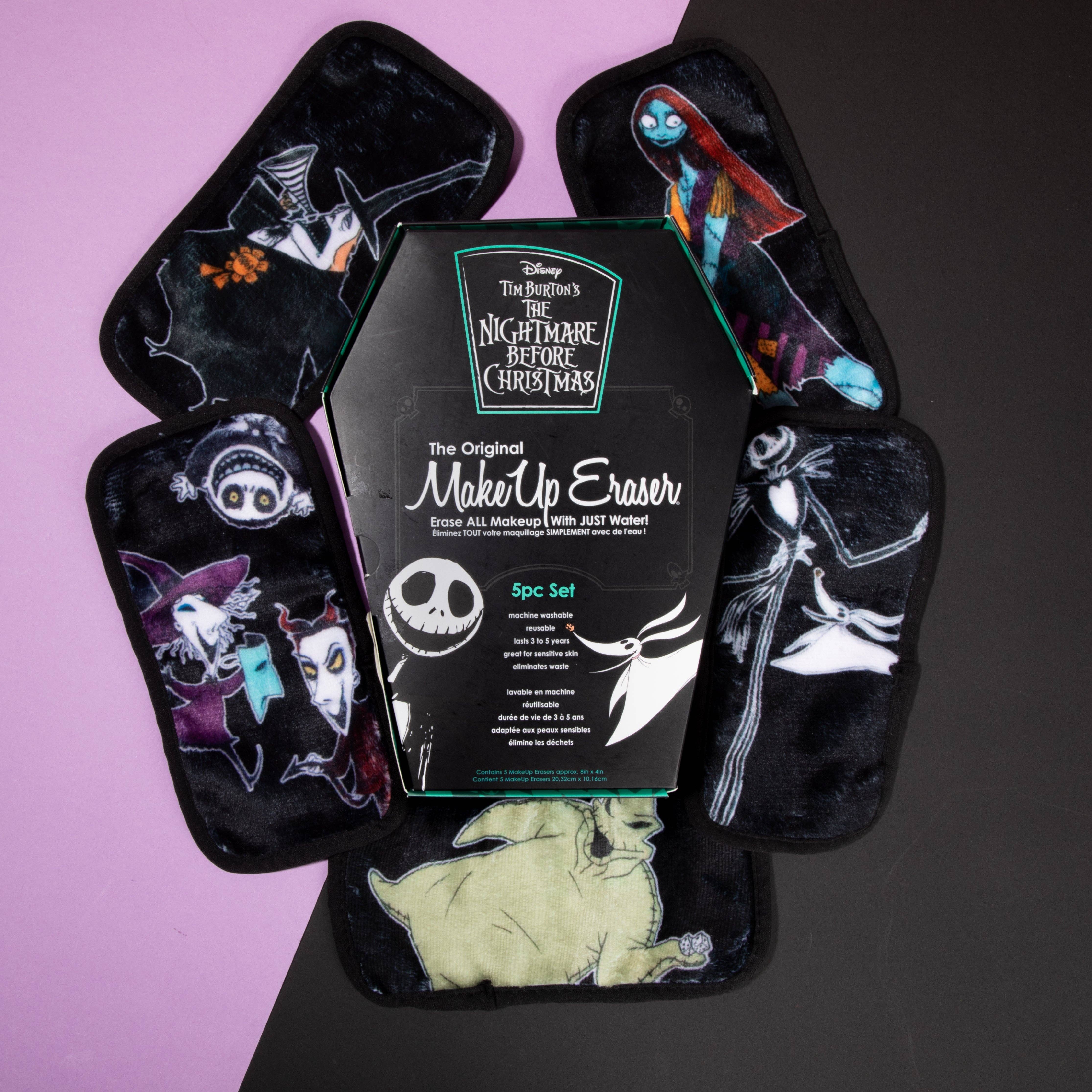 The Original MakeUp Eraser – wholesale Sminkborttagning – Nightmare Before Christmas 5-pack mini sminkborttagningsdukar © Disney | REA3