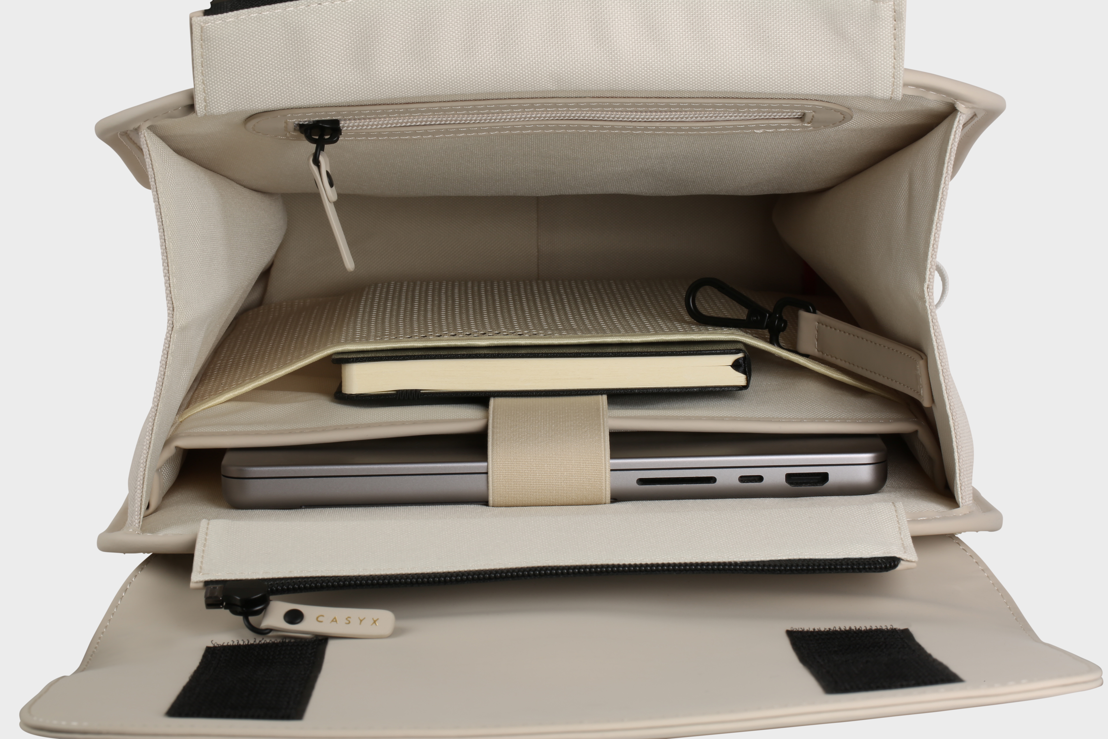 CASYX – wholesale Ryggsäck - Unisex – TUNDRA ryggsäck, sandfärgad6