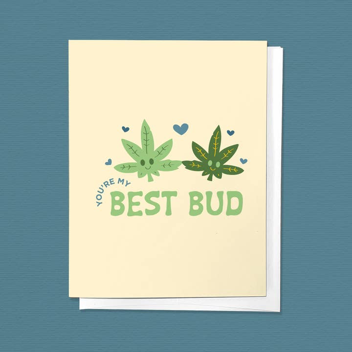 Parcel Island - Vendita all'ingrosso Biglietti per San Valentino - You're My Best Bud, biglietto di auguri per San Valentino con amore