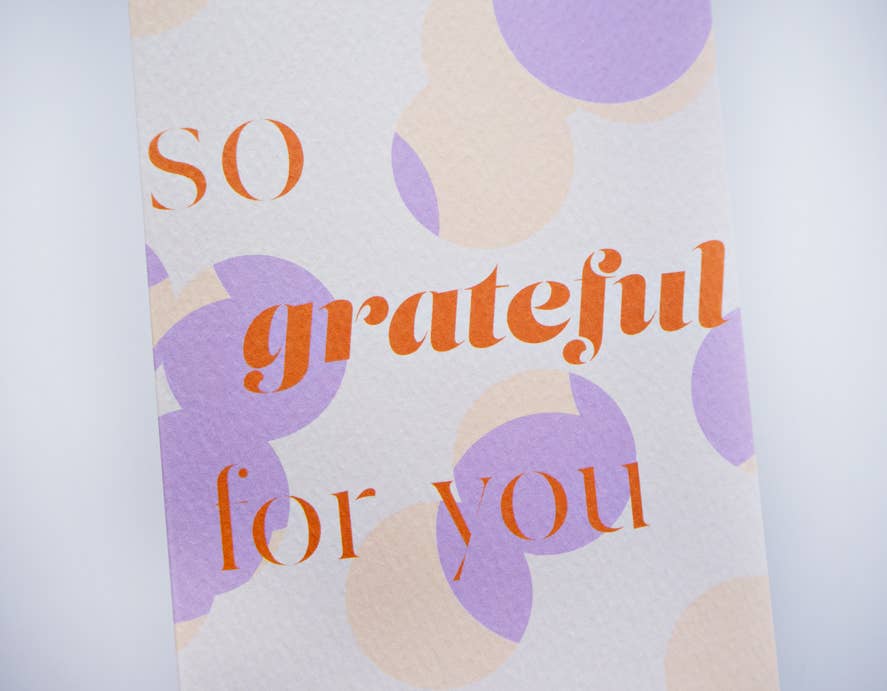 The Completist (No duties on USA orders!) - Wholesale Thank You Card - Paris Grateful For You Card2