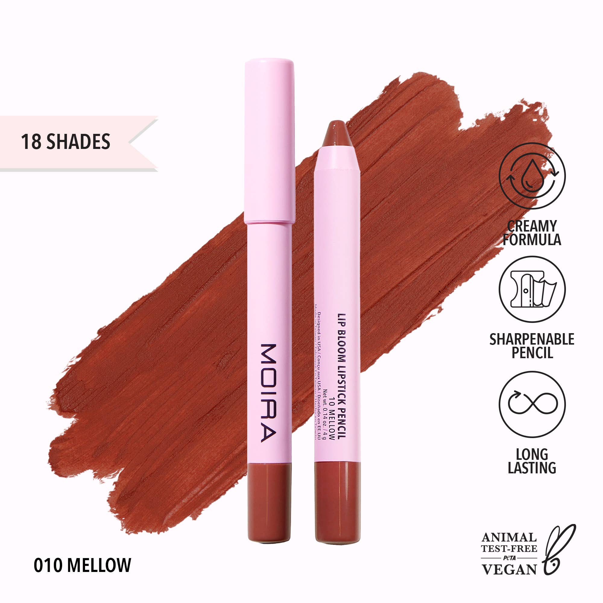 Moira Cosmetics - Wholesale Lipstick - Lip Bloom Lipstick Pencil9