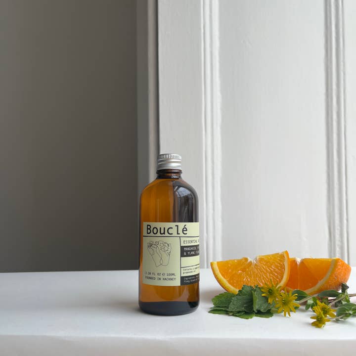 Mandarin, Patchouli & Ylang Ylang Bath Oil for wholesale by Bouclé