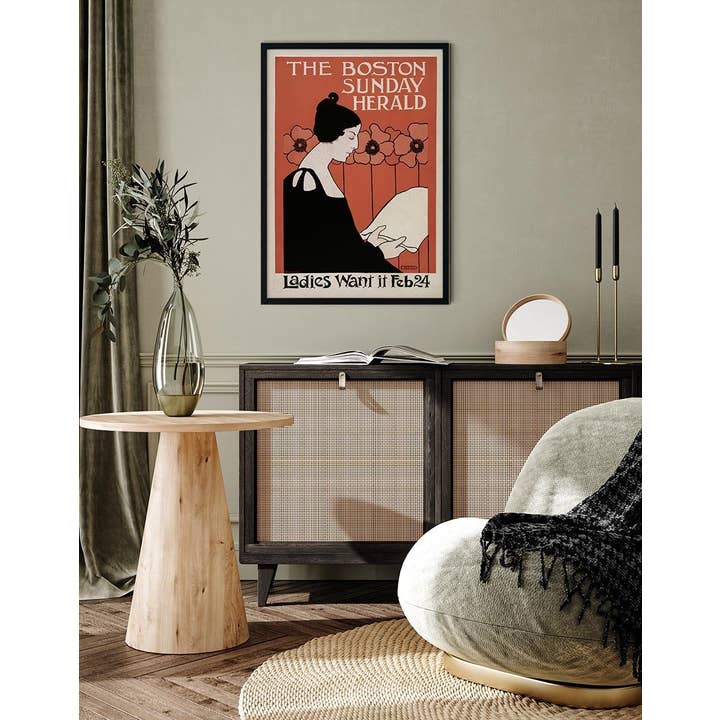 The Boston Söndag Herald för wholesale av Rock Paper Scissors Wall Art