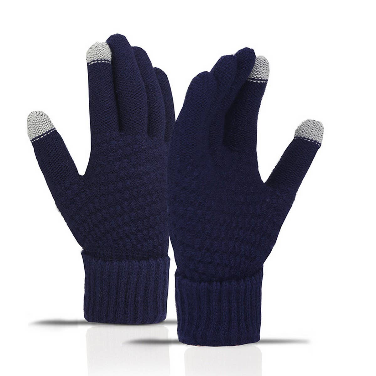 NINEXIS - Wholesale Gloves - Women's - CWAG00551_WOMEN WINTER CUTE KNIT TOUCHSCREEN GLOVES7