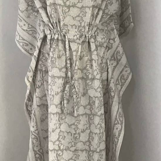 Kaftan Lång Rashmi Grå för wholesale av natural habitat