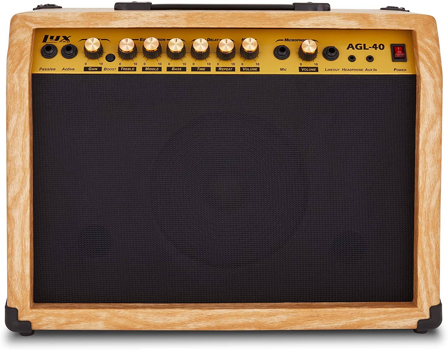 LyxPro - Vendita all'ingrosso Strumenti musicali - Amplificatore per chitarra elettrica con altoparlante integrato e ingresso jack22