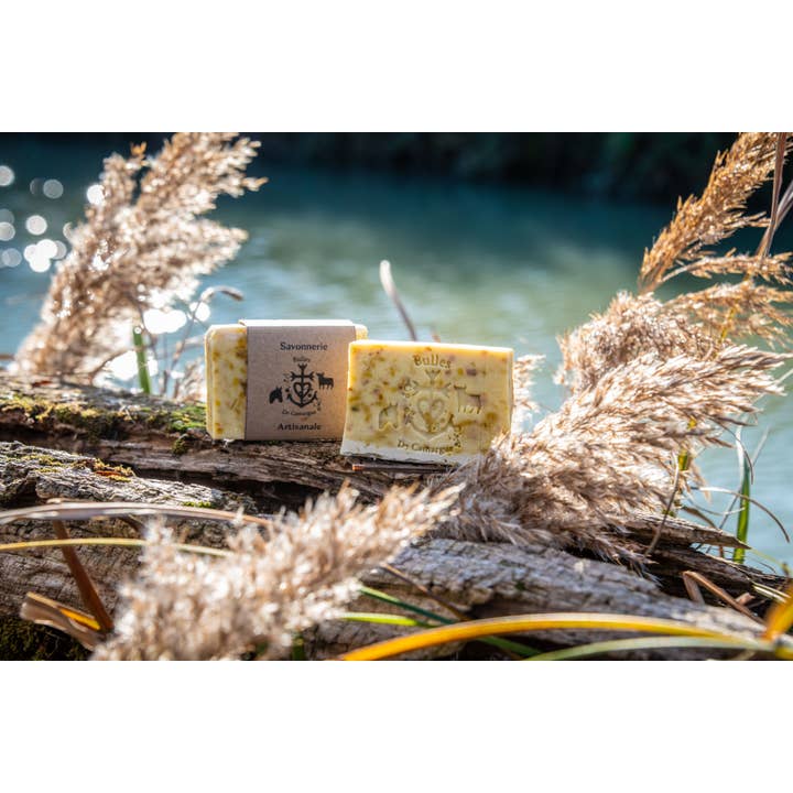 ARGIDULA Calendula Flower Superfatted Artisan Soap for wholesale by Bulles De Camargue