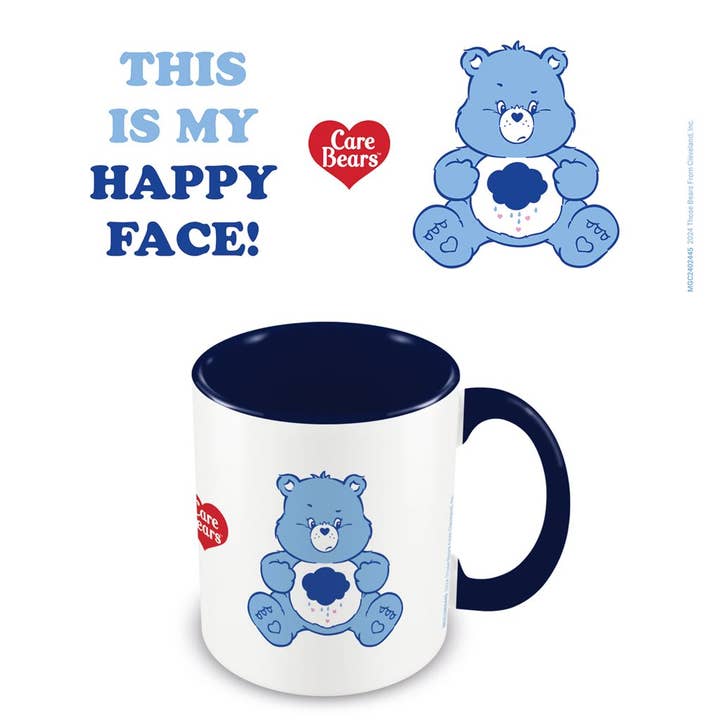 Pyramid International - Wholesale Coffee Mug - Care Bears (Grumpy Bear) Coloured Inner Mug0