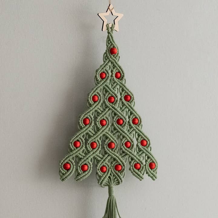 Árbol de Navidad de macramé - X52 para venta al por mayor de BeanDaikon