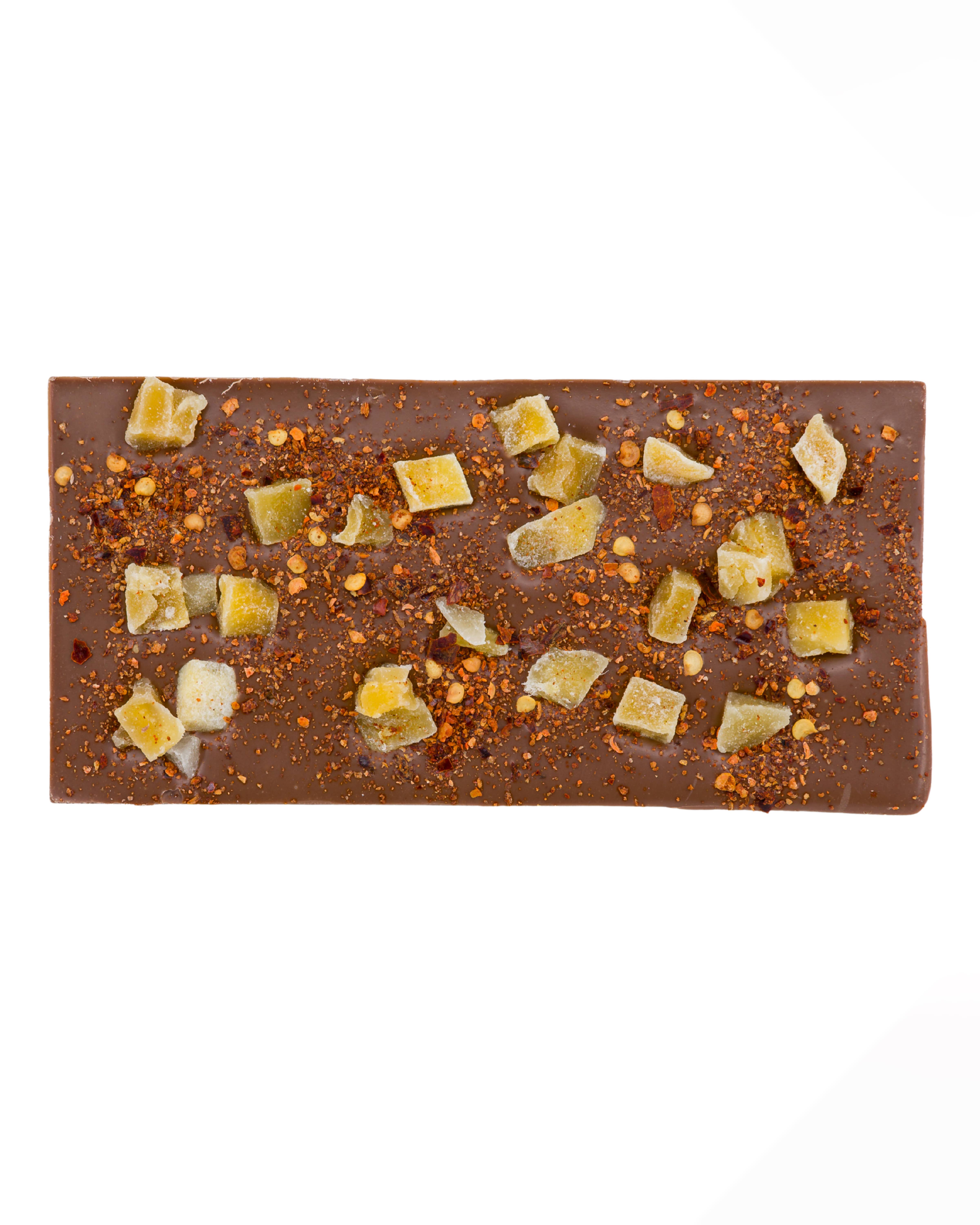Love in a Box Chocolatier - Wholesale Chocolate Bar - Chocolate Bar mango & chili1